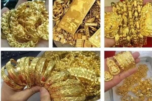 百色田林县回收黄金
